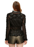 Rosalinda Mesh Jacket - Handmade with Love from Cut-Off Leather Pieces